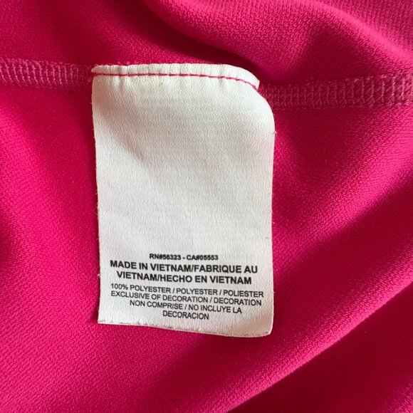 Nike Pink Dri-FIT Zip-Up Running Top, Long Sleeves Women's Size XL - Picture 8 of 9